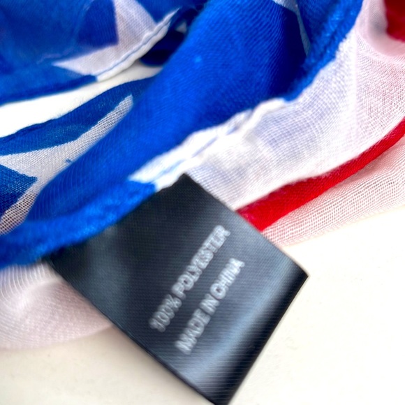 Patriotic Infinity Scarf - Picture 7 of 9